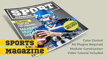 Free download Sports Magazine Motion Design video and edit with RedcoolMedia movie maker MovieStudio video editor online and AudioStudio audio editor onlin