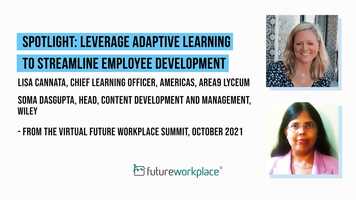Free download Spotlight: Leverage Adaptive Learning to Streamline Employee Development video and edit with RedcoolMedia movie maker MovieStudio video editor online and AudioStudio audio editor onlin