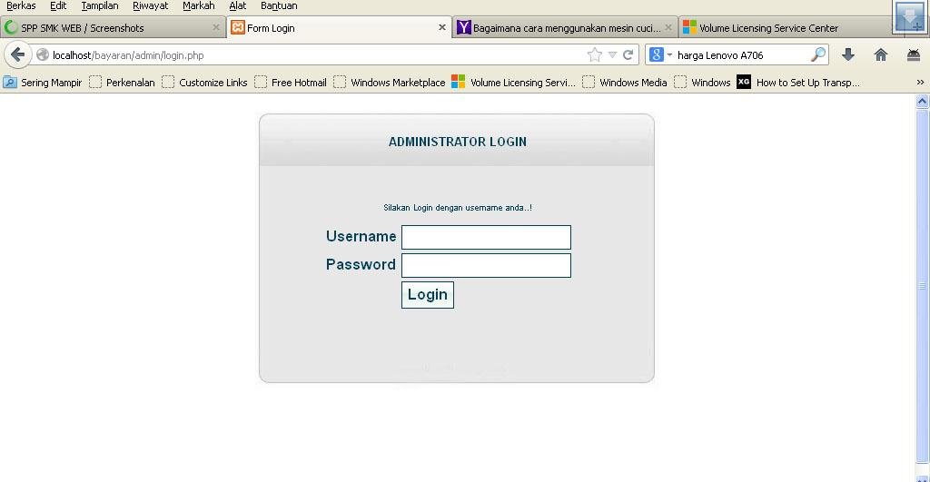 Download web tool or web app SPP PHP WEB