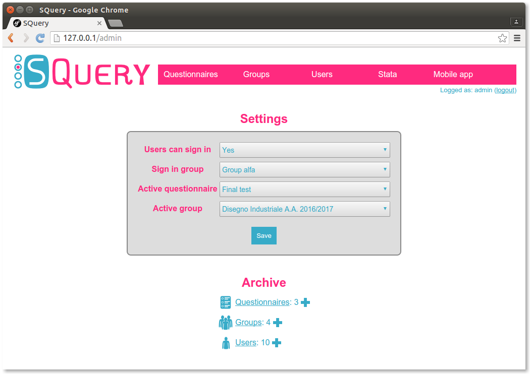 Download web tool or web app SQuery Download web tool or web app SQuery