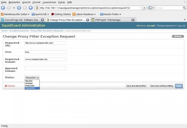 Download web tool or web app SquidGuard Manager Download web tool or web app SquidGuard Manager