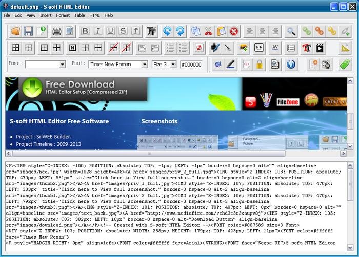 Download web tool or web app S-soft HTML Editor Download web tool or web app S-soft HTML Editor