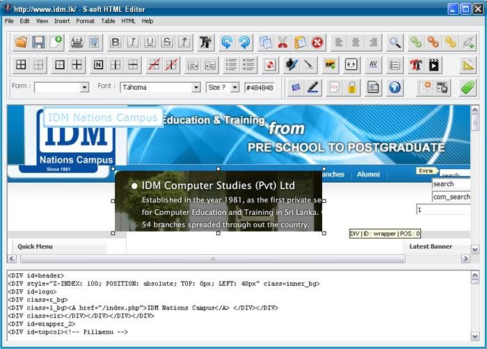 Download web tool or web app S-soft HTML Editor Download web tool or web app S-soft HTML Editor