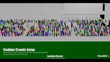 Free download Stadium Crowd Simulation Setup (WIP) video and edit with RedcoolMedia movie maker MovieStudio video editor online and AudioStudio audio editor onlin