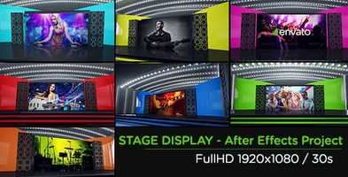 Free download Stage Display | After Effects Project Files - Videohive template video and edit with RedcoolMedia movie maker MovieStudio video editor online and AudioStudio audio editor onlin