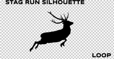 Free download Stag Run Silhouette | Motion Graphics - Envato elements video and edit with RedcoolMedia movie maker MovieStudio video editor online and AudioStudio audio editor onlin