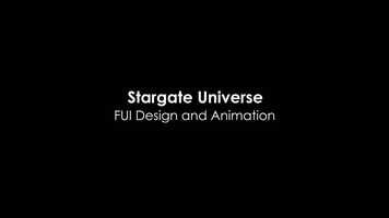 Free download Stargate Universe | FUI Design + Animation Reel video and edit with RedcoolMedia movie maker MovieStudio video editor online and AudioStudio audio editor onlin