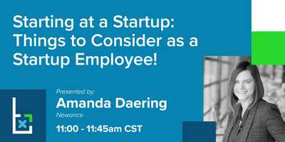Free download Starting at a Startup: Amanda Daering + Glenn Reid video and edit with RedcoolMedia movie maker MovieStudio video editor online and AudioStudio audio editor onlin