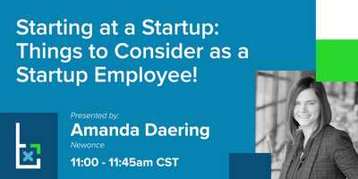 Free download Starting at a Startup: Amanda Daering + Glenn Reid video and edit with RedcoolMedia movie maker MovieStudio video editor online and AudioStudio audio editor onlin