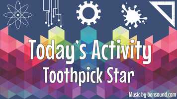 Free download S.T.E.A.M. Activities: Toothpick Star video and edit with RedcoolMedia movie maker MovieStudio video editor online and AudioStudio audio editor onlin