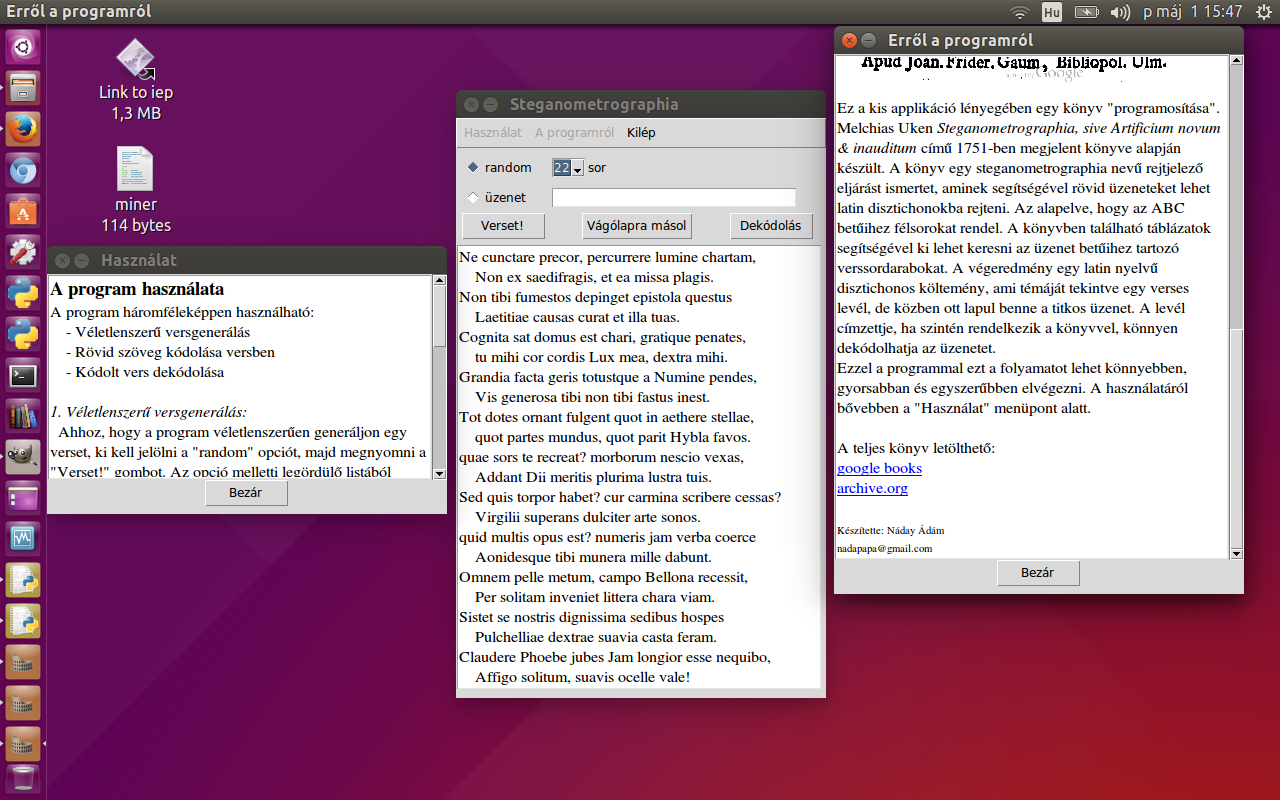 Download web tool or web app Steganometrographia Download web tool or web app Steganometrographia