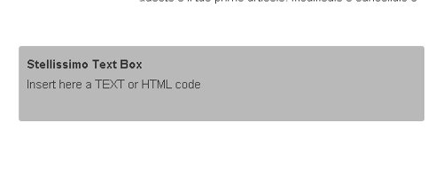 Download web tool or web app Stellissimo Text Box for Wordpress Download web tool or web app Stellissimo Text Box for Wordpress
