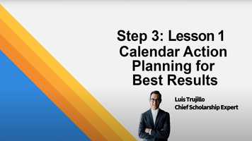 Free download Step 3 Lesson 1 Calendar Action Planning for Best Results video and edit with RedcoolMedia movie maker MovieStudio video editor online and AudioStudio audio editor onlin