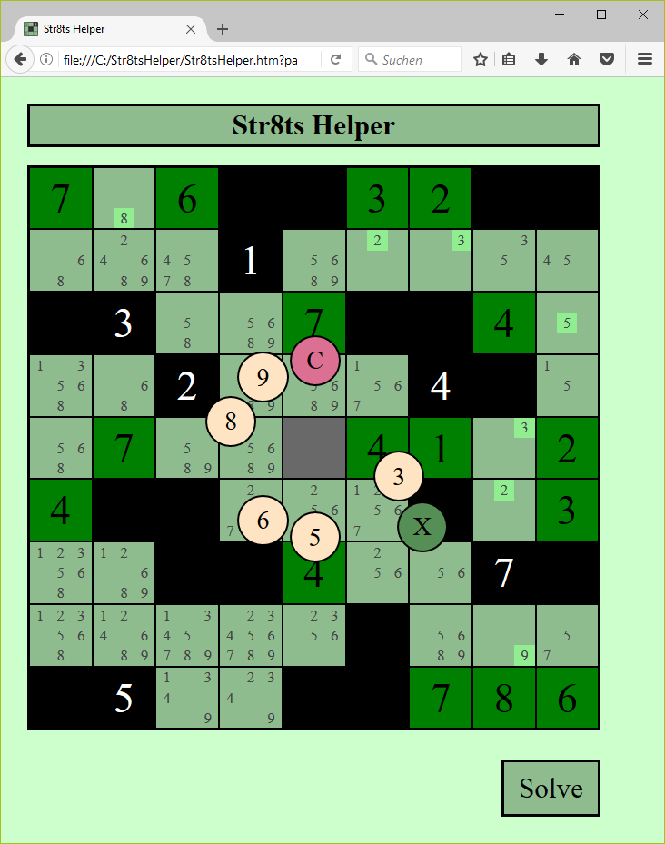 Download web tool or web app Str8ts Helper Download web tool or web app Str8ts Helper