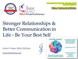 Free download Stronger Relationships Better Communication in Life Be Your Best Self.  July 2020. video and edit with RedcoolMedia movie maker MovieStudio video editor online and AudioStudio audio editor onlin