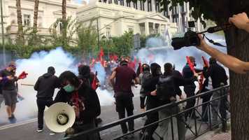 Free download Student Protest in Athens 2019 video and edit with RedcoolMedia movie maker MovieStudio video editor online and AudioStudio audio editor onlin