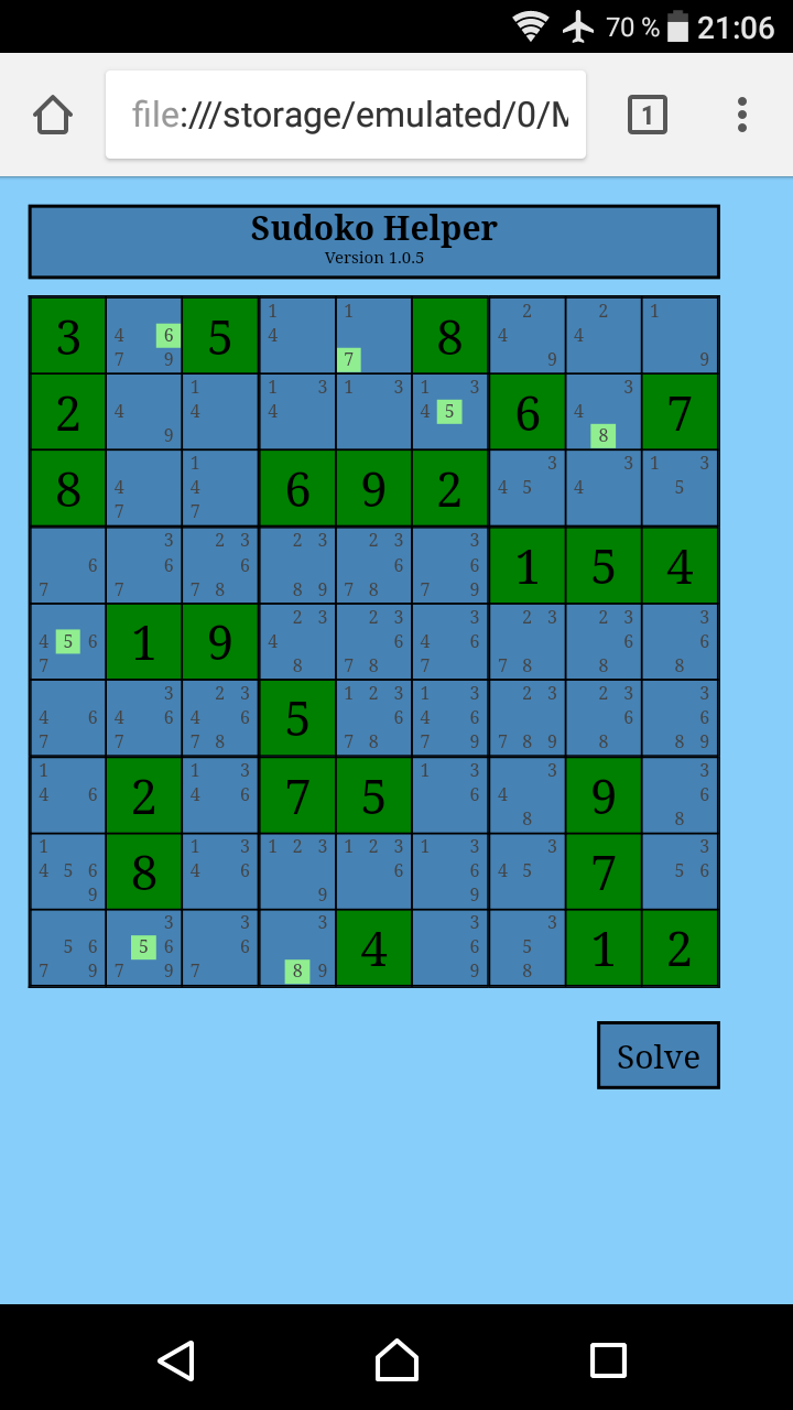 Download web tool or web app Sudoku Helper Download web tool or web app Sudoku Helper
