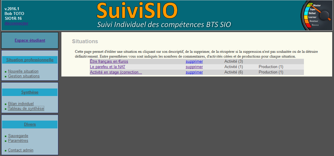 Download web tool or web app suiviSIO2 Download web tool or web app suiviSIO2