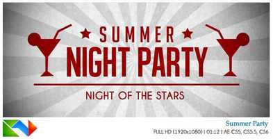 Free download Summer Party | After Effects Project Files - Videohive template video and edit with RedcoolMedia movie maker MovieStudio video editor online and AudioStudio audio editor onlin