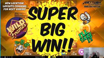 Free download Super Big Win From Wild Frames Slot!! video and edit with RedcoolMedia movie maker MovieStudio video editor online and AudioStudio audio editor onlin