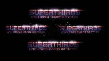 Free download Super Titles  Lower Thirds After Effects Templates video and edit with RedcoolMedia movie maker MovieStudio video editor online and AudioStudio audio editor onlin