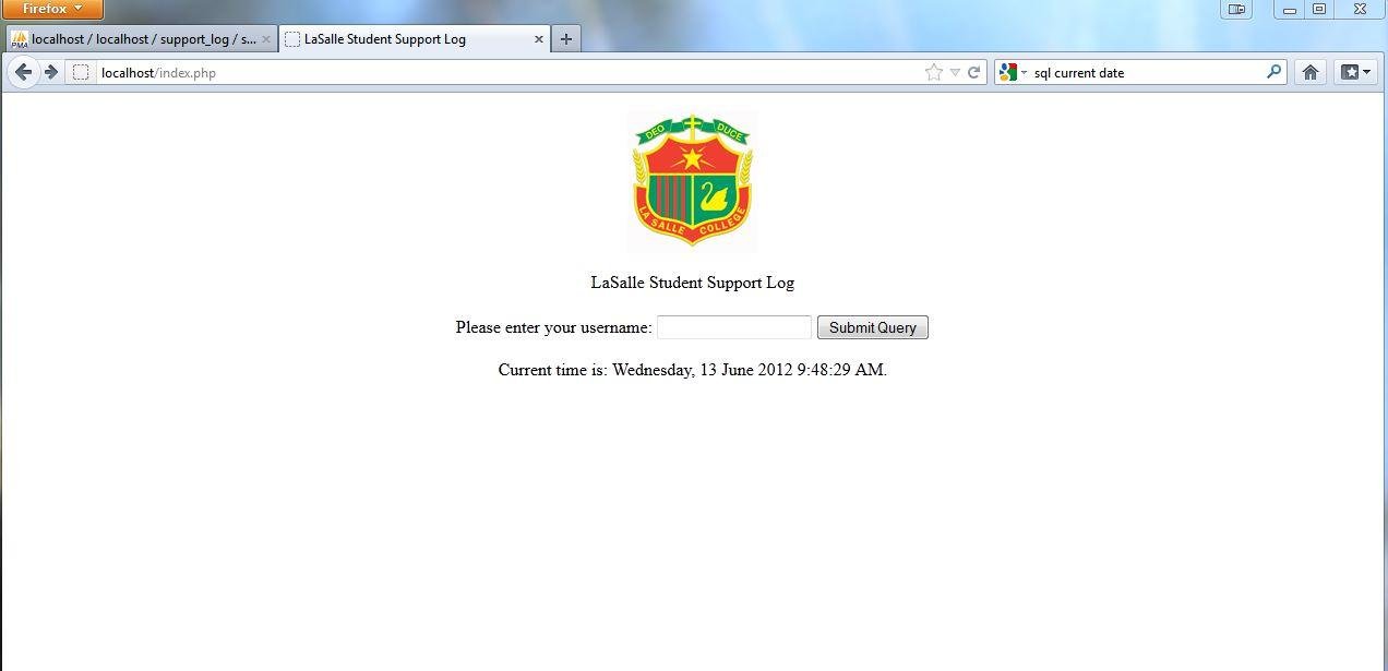 Download web tool or web app Support Log