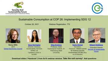 Free download Sustainable Consumption at COP 26_ Implementing SDG 12.mp4 video and edit with RedcoolMedia movie maker MovieStudio video editor online and AudioStudio audio editor onlin