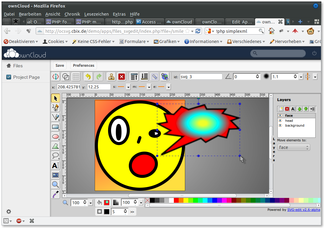 Download web tool or web app SVG editor for ownCloud Download web tool or web app SVG editor for ownCloud