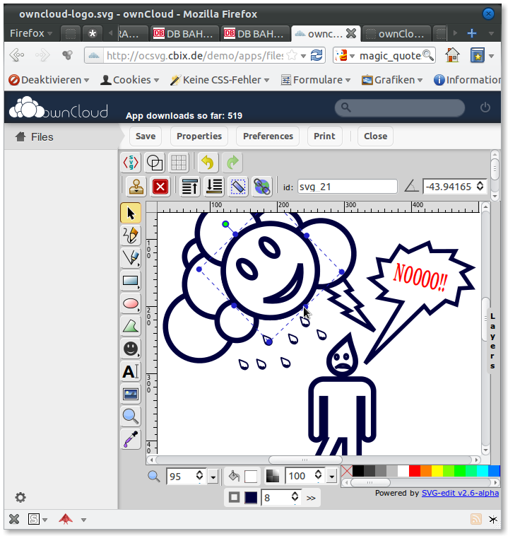 Download web tool or web app SVG editor for ownCloud Download web tool or web app SVG editor for ownCloud