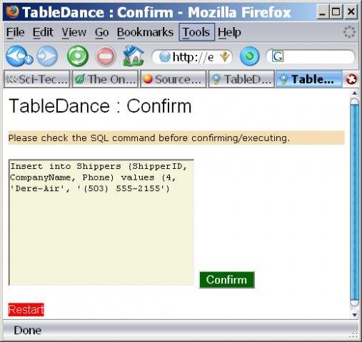 Download web tool or web app TableDance Download web tool or web app TableDance