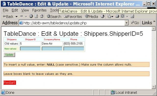 Download web tool or web app TableDance Download web tool or web app TableDance