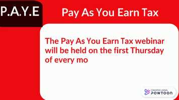 Free download Tax Education Webinar Update 1 video and edit with RedcoolMedia movie maker MovieStudio video editor online and AudioStudio audio editor onlin