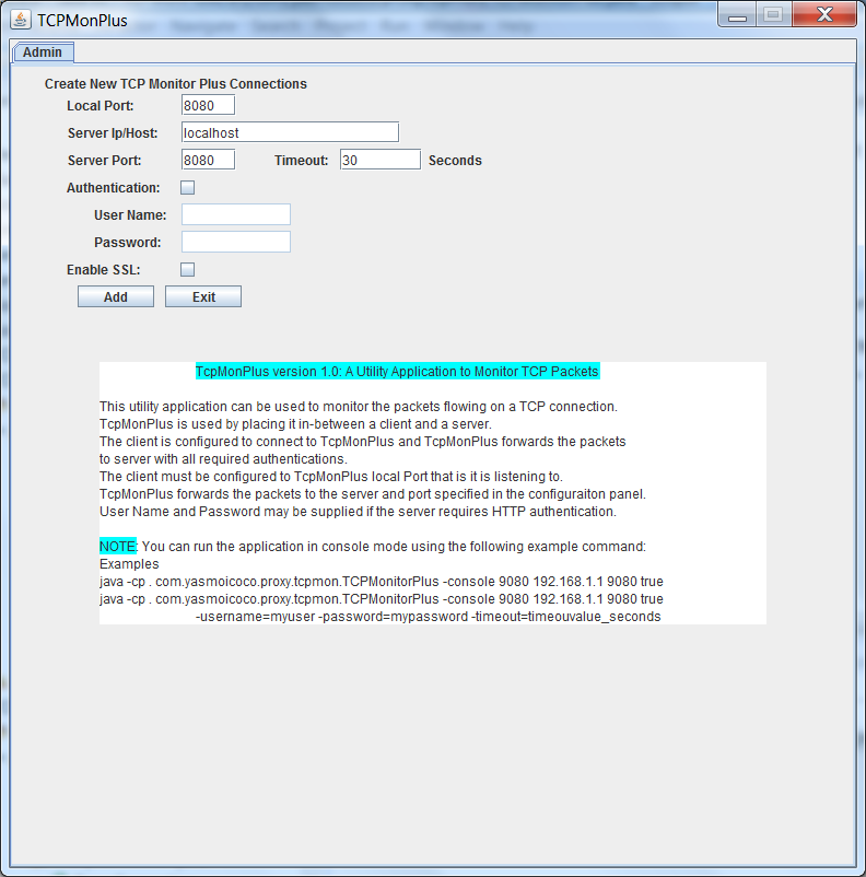 Download web tool or web app TCPMonPlus Download web tool or web app TCPMonPlus