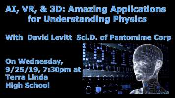 Free download Teaser for AI, VR,  3D: Amazing Applications for Understanding Physics video and edit with RedcoolMedia movie maker MovieStudio video editor online and AudioStudio audio editor onlin