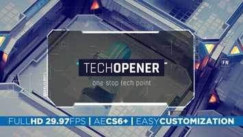 Free download Tech Opener | After Effects Project Files - Videohive template video and edit with RedcoolMedia movie maker MovieStudio video editor online and AudioStudio audio editor onlin
