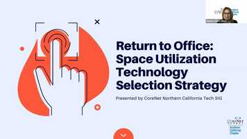 Free download Tech SIG: Return to Office - Space Utilization Technology video and edit with RedcoolMedia movie maker MovieStudio video editor online and AudioStudio audio editor onlin