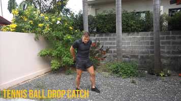 Free download tennis ball drop catch video and edit with RedcoolMedia movie maker MovieStudio video editor online and AudioStudio audio editor onlin