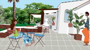 Free download Terraza en Menorca video and edit with RedcoolMedia movie maker MovieStudio video editor online and AudioStudio audio editor onlin