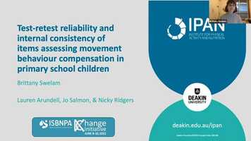 Free download Test-retest reliability and internal consistency of items assessing movement behaviour compensation in primary school children video and edit with RedcoolMedia movie maker MovieStudio video editor online and AudioStudio audio editor onlin