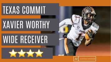 Free download Texas adds 4-Star WR Xavier Worthy to the 2021 class video and edit with RedcoolMedia movie maker MovieStudio video editor online and AudioStudio audio editor onlin