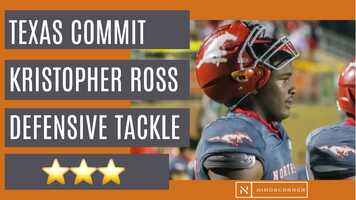 Free download Texas adds Kristopher Ross to its 2022 Class video and edit with RedcoolMedia movie maker MovieStudio video editor online and AudioStudio audio editor onlin