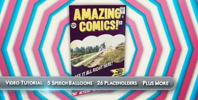 Free download The Amazing Vintage Comic Book | After Effects Project Files - Videohive template video and edit with RedcoolMedia movie maker MovieStudio video editor online and AudioStudio audio editor onlin