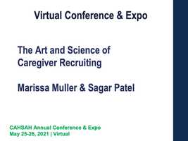 Free download The Art and Science of Caregiver Recruiting video and edit with RedcoolMedia movie maker MovieStudio video editor online and AudioStudio audio editor onlin