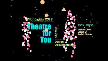 Free download Theatre for You - USYD - IDEA - Final Project video and edit with RedcoolMedia movie maker MovieStudio video editor online and AudioStudio audio editor onlin