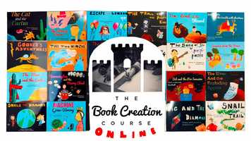Free download The Book Creation Course TRAILER video and edit with RedcoolMedia movie maker MovieStudio video editor online and AudioStudio audio editor onlin