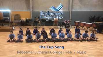 Free download The Cup Song: Year 7 Music video and edit with RedcoolMedia movie maker MovieStudio video editor online and AudioStudio audio editor onlin