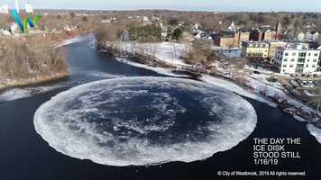 Free download The Day the Westbrook Ice Disk Stood Still January 16, 2019 video and edit with RedcoolMedia movie maker MovieStudio video editor online and AudioStudio audio editor onlin