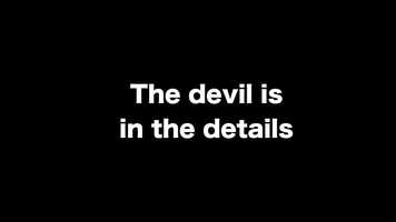 Free download The devil is in the details video and edit with RedcoolMedia movie maker MovieStudio video editor online and AudioStudio audio editor onlin