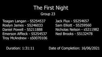Free download The First Night video and edit with RedcoolMedia movie maker MovieStudio video editor online and AudioStudio audio editor onlin