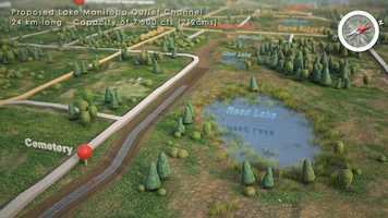 Free download The Lake Manitoba, Lake St. Martin Outlet Channel Project video and edit with RedcoolMedia movie maker MovieStudio video editor online and AudioStudio audio editor onlin